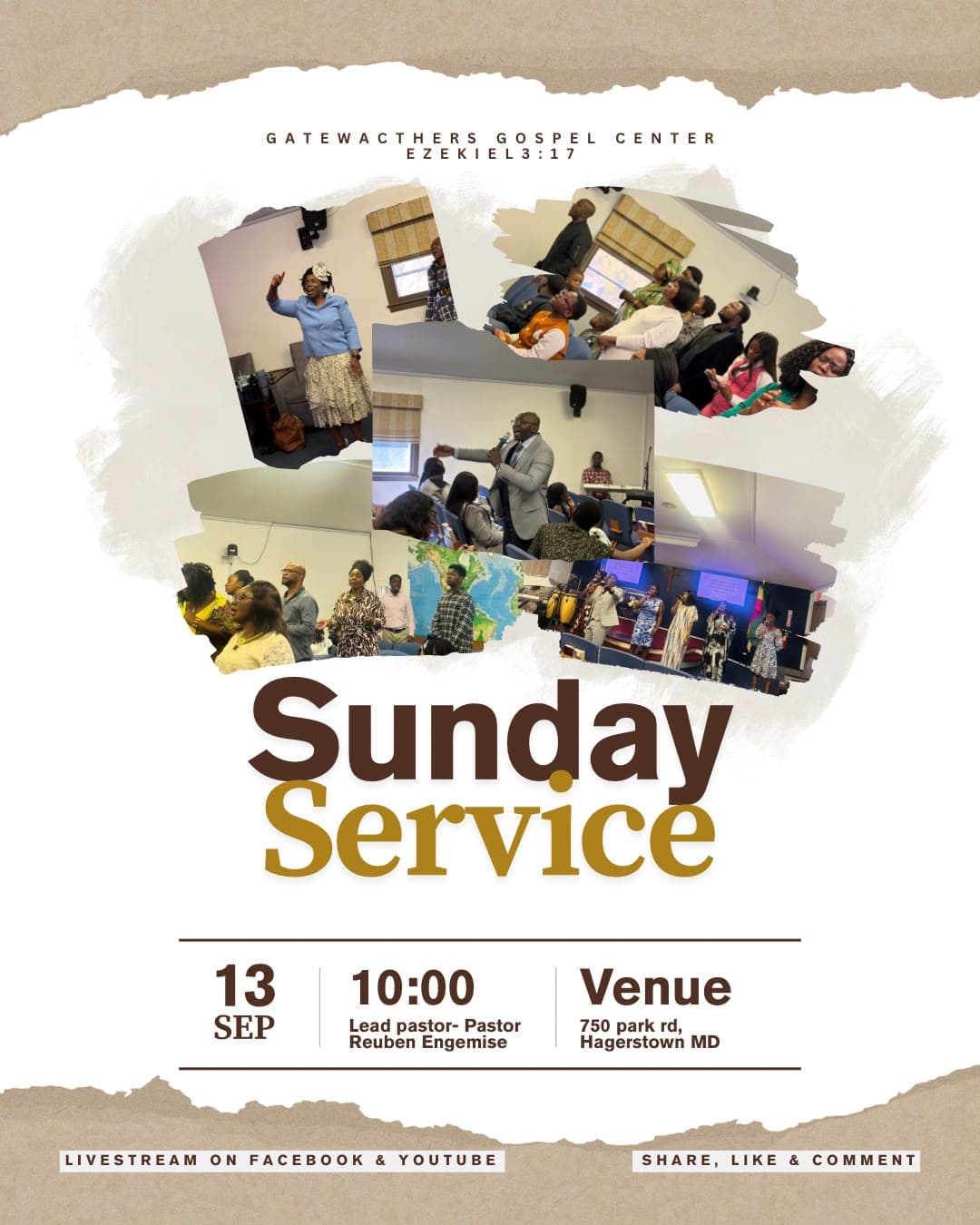 Sunday Service Flyer Sep 13
