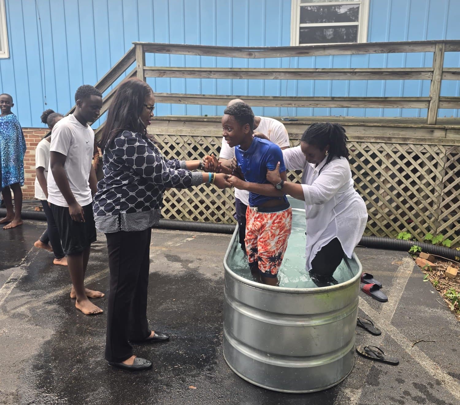 Celebrating A New Believer