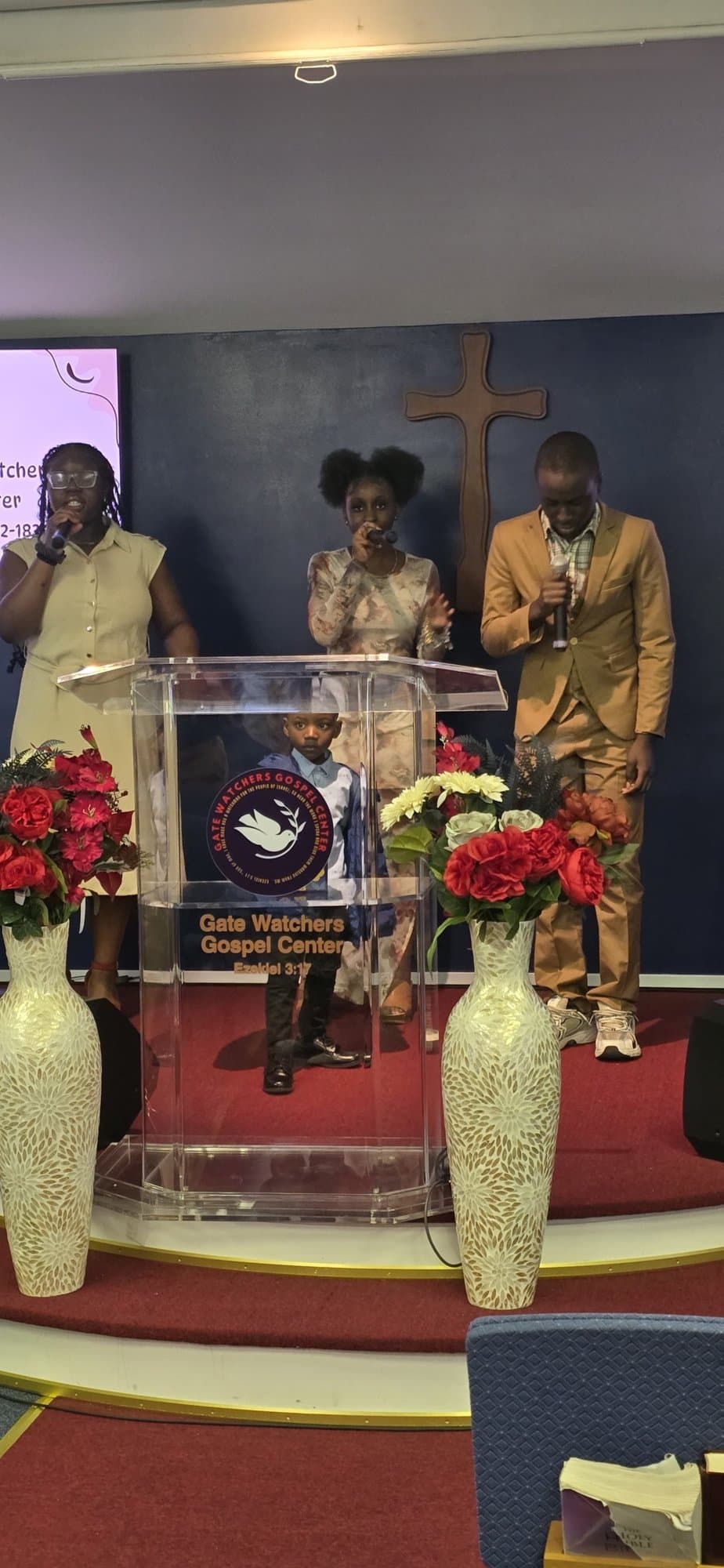 Youth Ministering In Song