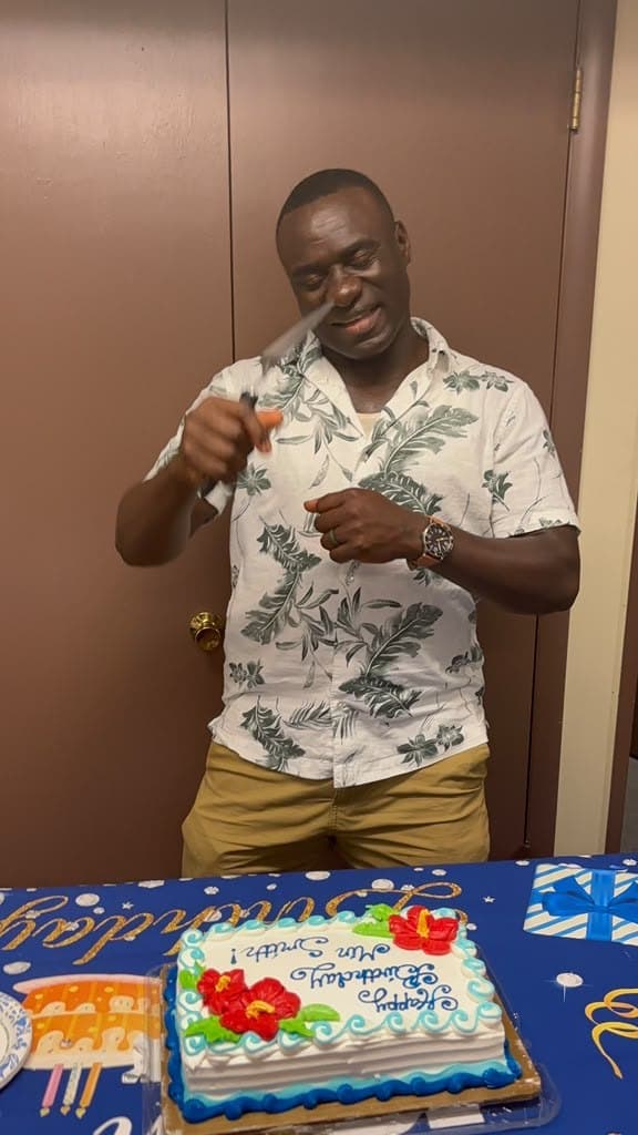 Celebrating Pastor Smiths Birthday